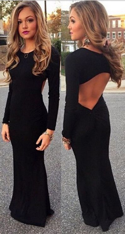 long sleeve bodycon homecoming dresses