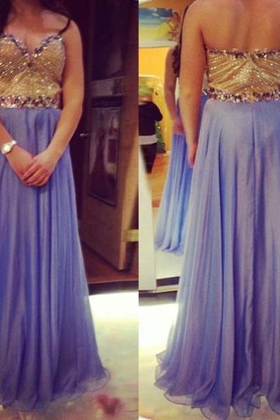 Illusion Neckline Chiffon Dress With Jacket Blue Plus Size