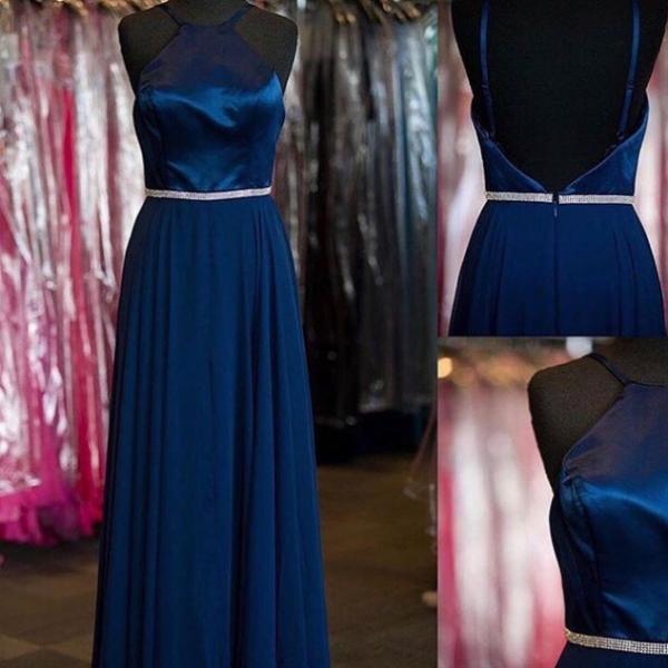 Blue Prom Dresses 2017 Str..